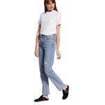 Current/Elliott New! Soulmate High Rise Slim Straight Jeans Photo 3