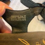 Dansko  Dani Black Patent Leather Strappy Wedge Sandals Women's Size 38 Boho Photo 7