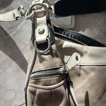 Coach Limited Edition Madison Spectator Cream/Taupe Hobo in Grey/White Bag Photo 11
