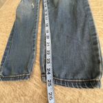 Women's Cali 1850 Size 5 Blue Denim High Rise Stretch Jeans Floral Pattern Photo 7