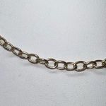 Boho Gold Tone and Neon Disc Statement Bib Necklace Photo 4