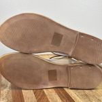 Sophia Milano  Flat Thong Sandals Animal Print Size 8.5 Italy Leather Ankle Strap Photo 8