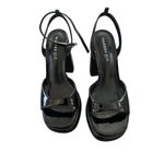 Madden Girl  Caicos platform heeled sandal in black patent leather Size 8 $119 Photo 1