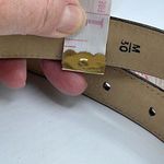 Brighton leather size 30 golfer’s buckle belt. Photo 5