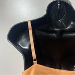 Athleta  Well Rested Longline Ribbed Sleep Bra Orange Size XL NWT Photo 6