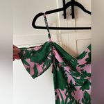 Club L London Long Green & Pink Maxi Dress Photo 6