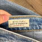Levi's  501S Premium Denim Skinny Jeans Light Wash Size 28 Photo 5