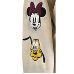 Disney Mickey Mouse Ivory‎ Zip Up Hooded Jacket Womens Size XXL Photo 2