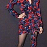 Saint Laurent NWOT  Floral Print Dress Fr 34 Photo 1