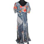 Johnny Was  Lotte Multi Print Maxi Women's Dress Size: L Photo 1
