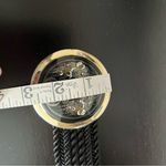 Gutos W Germany 1980s Vintage Art Nouveau waist belt, metal buckle,rope detail Gold Photo 10