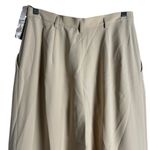 Jones New York Vintage Khaki Tan Pleated Wide Leg Trouser Dress Pants Size 10 Photo 5