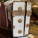 Kate Spade Authentic  dots glitter/leather gift box Crossbody/Satchel Photo 4