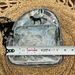 PINK - Victoria's Secret Victoria's Secret PINK Clear Mini Backpack with Dog Logo and Holographic Sparkle Photo 8