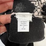 Chico's  Zenergy Size 2 US L 12 Lace Mix Neema Jacket Black Full Zip Knit Stretch Photo 6