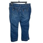 ZENA Vintage Y2K Capri Wide leg patch pocket jeans size 12 Photo 1