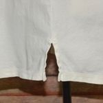 J. Jill Perfect Pima Cotton Shirttail Tunic Ivory Off White Long Sleeve Size XLP Photo 3