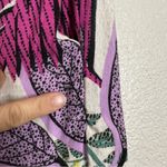 Jane and Delancey  Tropical Leaf Print Loungewear Top and Pant Set, Sz Large Photo 12