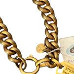 Spartina 449 NWT Dog Tag Gold Plated Link Bracelet Photo 5