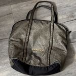 Victoria's Secret  Sparkling Tote - Black and Gold Photo 2