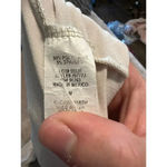 Olivia Rae  New York Cropped V-Neck Long-Sleeved Top Size Medium Cream Photo 3