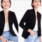 J.Crew Black Stretch Twill Going Out Blazer Photo 4
