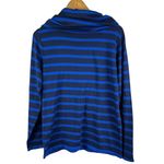 Ralph Lauren Polo Golf Blue Stripes Long Sleeve Cowl Neck Sweater Size Large‎ Photo 6