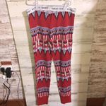 Victoria's Secret Victoria’s Secret Womens sleep in lounge wear leggings Aztec print size small Photo 5