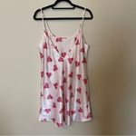 Vintage Intimates Pink Heart Lingerie Slip Dress Valentines Romantic Feminine Size M Photo 6