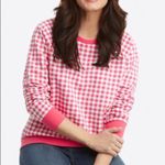 Draper James  NATALIE SWEATSHIRT IN GINGHAM Photo 1