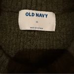 Old Navy Olive Green Knit Long Sleeve Crewneck Pullover Sweater Sz XS Photo 2