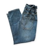 American Rag Womens Sculpt Stretch Blue Denim Ruffled Waist High-Rise Jeans NWT Photo 2