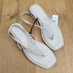 Loft  Skinny Strap Sandals Size 9.5 Beige Photo 0