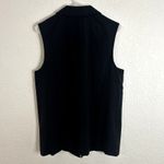 Sanctuary Relaxed Modern Vest Womens Size Large Black NWT Photo 3