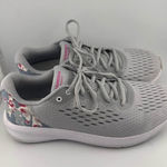 Under Armour ; Floral/Gray running shoes; athletic shoes Photo 0