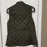 Allegra K  🫒 Olive Green Quilted Vest Size Large Photo 3