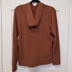 Tommy John Zen Waffle Hoodie Size Medium Brown Photo 4