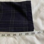 ZARA  Blue Plaid Skinny Trousers sz S Photo 1