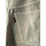 Levi's 501 Pink Denim Shorts with Frayed Hem Photo 5