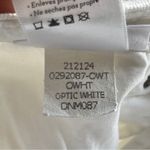 Paige | Optic White Hidden Hills Straight Leg Denim Jeans Sz 27 Photo 7