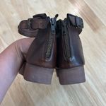 Bed Stu  Carroll Sandals Extra Light‎ Platform Leather Teak Dip Dye Size 7 Photo 5