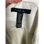 Laundry by Shelli Segal Laundry by Shelly Segal Black White Sequin Floral Silk Cocktail Dress Size 6 Photo 6