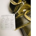 Birkenstock  Arizona Big Buckle Shearling Lined Sandal OLIVE Green Size 38 Photo 4