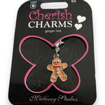 Cherish Charms Ginger Nut Gingerbread Man Charm Bracelet NEW NWT Silver Photo 0