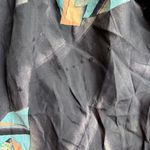 Vintage 70s Angel Sleeve Shirred Babydoll Mini Dress Photo 5