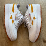 Reebok  Club C Double Revenge Sneakers in White/Bright Ochre Women’s Size 8.5 Photo 0