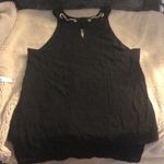 Thalia Sodi 🎉4 for $20  Black Tank, size large Photo 2