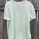 Daily Ritual Green Puff Sleeve stop | 2X Green Size XXL Photo 0