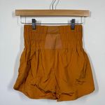 Free People FP Movement Shorts Women XS The Way Home High Waisted Golden Active Photo 1