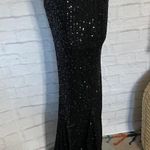 Boutique NWT Black Sequin Skirt Photo 3